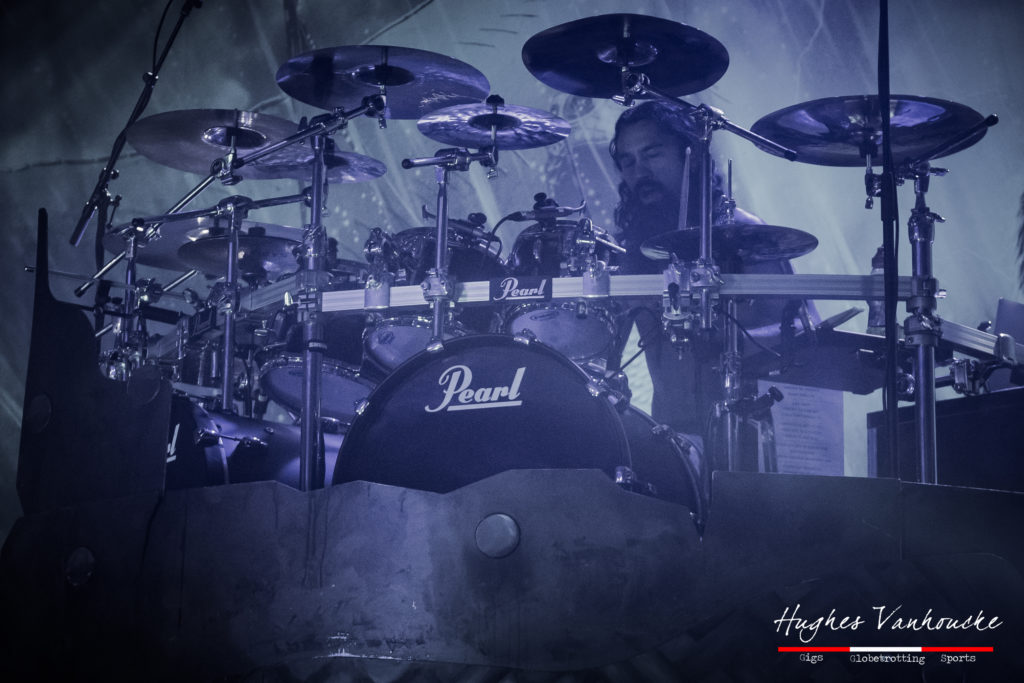 Amon Amarth's nieuwe drummer Jocke Wallgren @ Razzmatazz - Barcelona