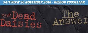 The Dead Daisies – The Answer, zaterdag 26/11/2016, Biebob Vosselaar