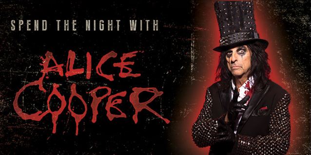 Spend the Night with Alice Cooper show @ Brielpoort Deinze
