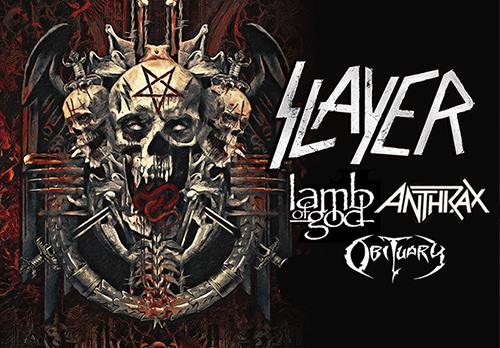 Slayer, Lamb of God en Anthrax vanuit het voormalige Oost-Duitsland