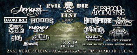 Evil Or Die Fest – Roeselare – 19-10-2019