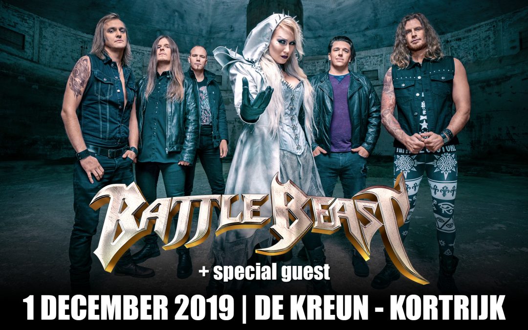 Battle Beast + Cyhra @ Wilde Westen, Kortrijk / 1-12-2019