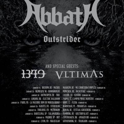 Abbath + Vltimas + 1349+ Nuclear / Trix / 26-01-2020