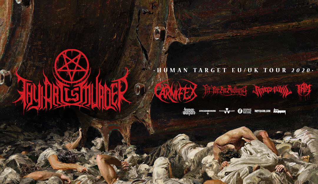 Deathcore galore met Thy Art Is Murder, Carnifex, Fit For An Autopsy, Rivers of Nihil & I AM @ 013 – Tilburg