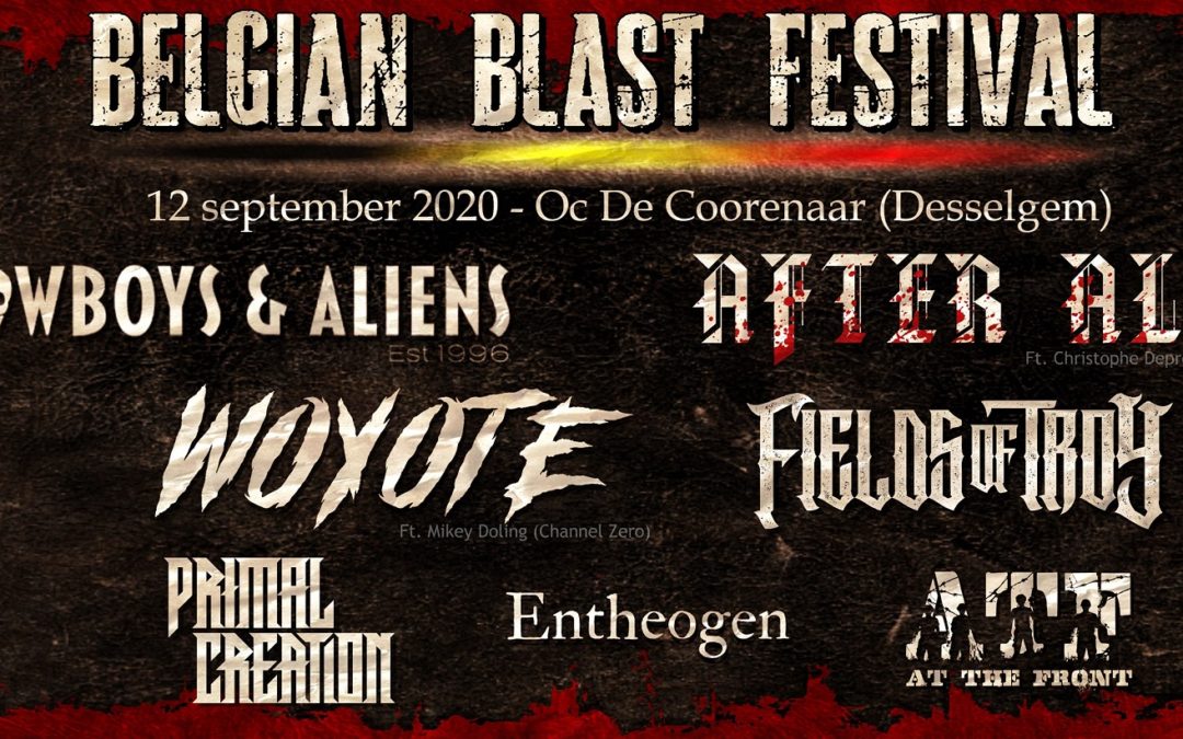 Belgian Blast Festival finaliseert de line-up