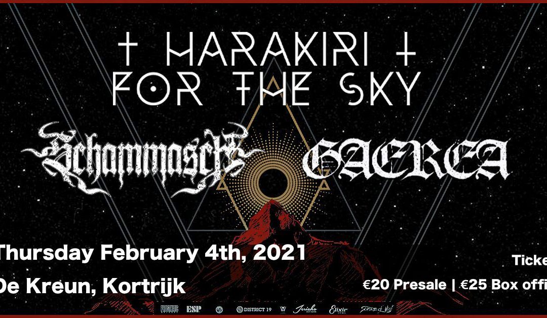 Concertnieuws: Harakiri For The Sky komt naar De Kreun (Kortrijk)