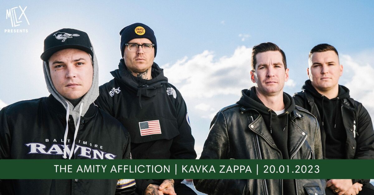 The Amity Affliction + Fit For A King + Gideon + SeeYouSpaceCowboy / @Zappa, Antwerpen / 20-01-2023