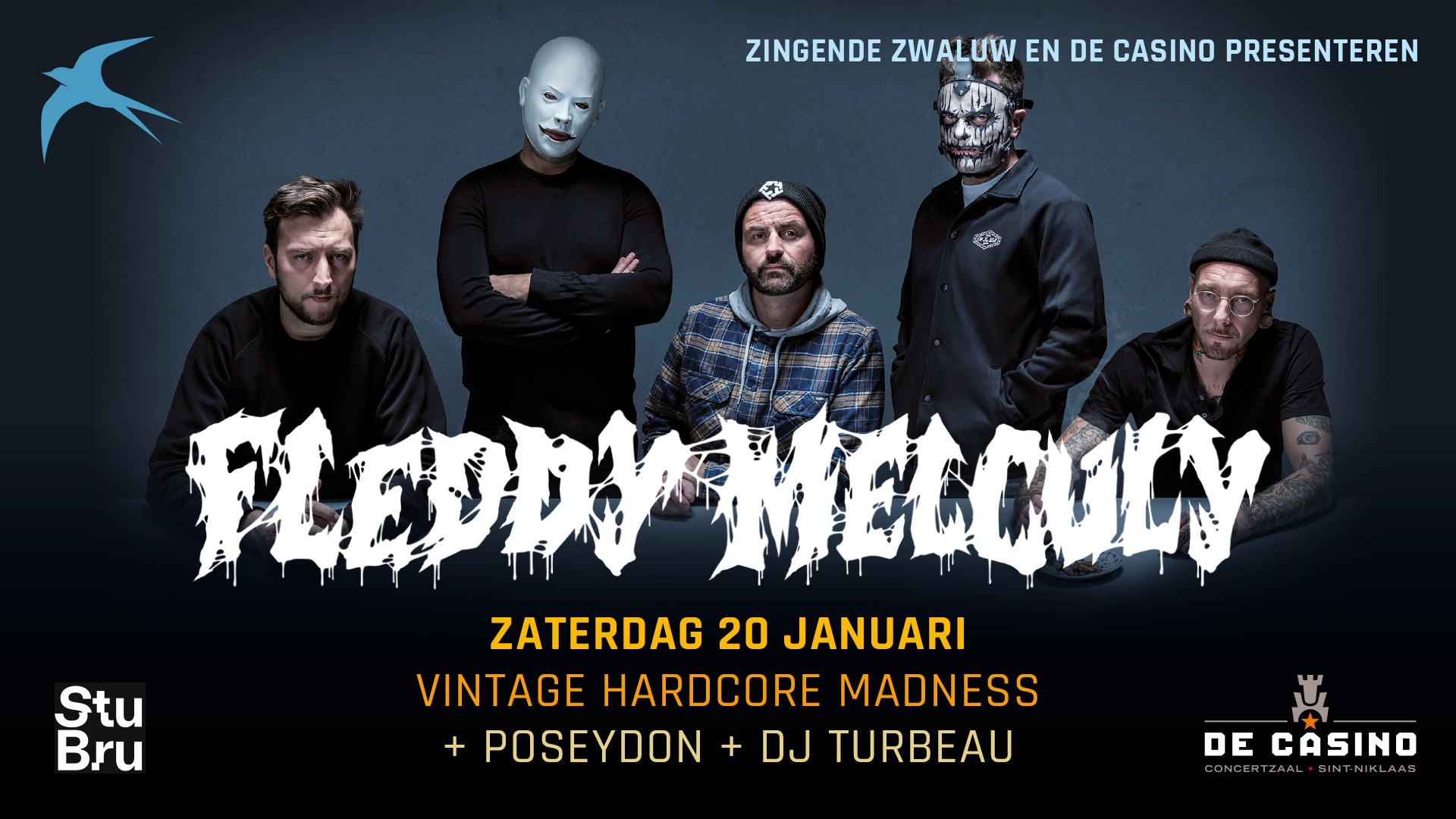 Fleddy Melculy + Poseydon / @ De Casino, Sint-Niklaas / 20-01-2024