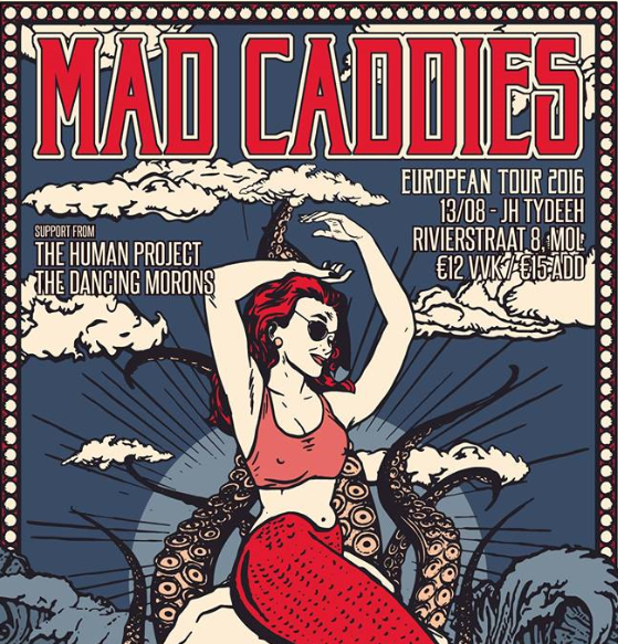 Mad Caddies – Jeugdhuis Tydeeh Mol – 13 augustus 2016