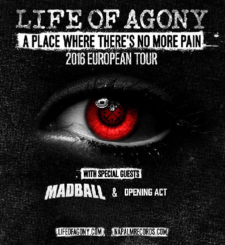 Life Of Agony + Madball + Bark – De Mast Torhout – 20 november 2016