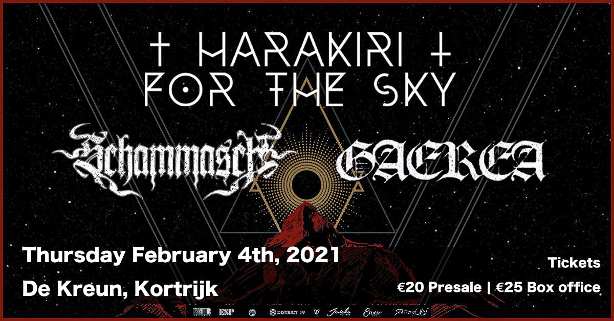 Concertnieuws: Harakiri For The Sky komt naar De Kreun (Kortrijk)