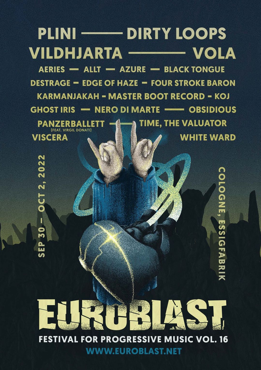 Euroblast komt met de eerste golf aan bands!