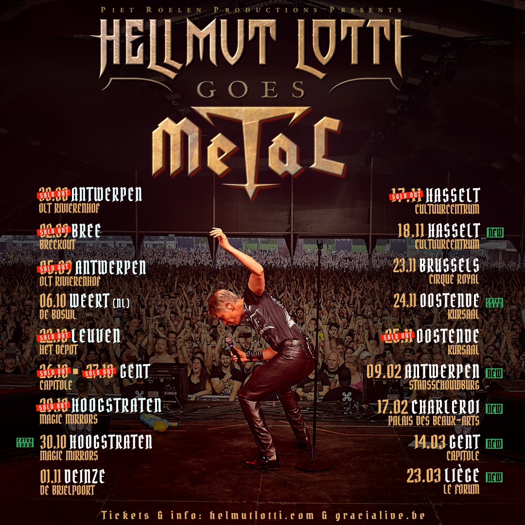 Hellmut Lotti Goes Metal – Antwerpen, 5 september 2023
