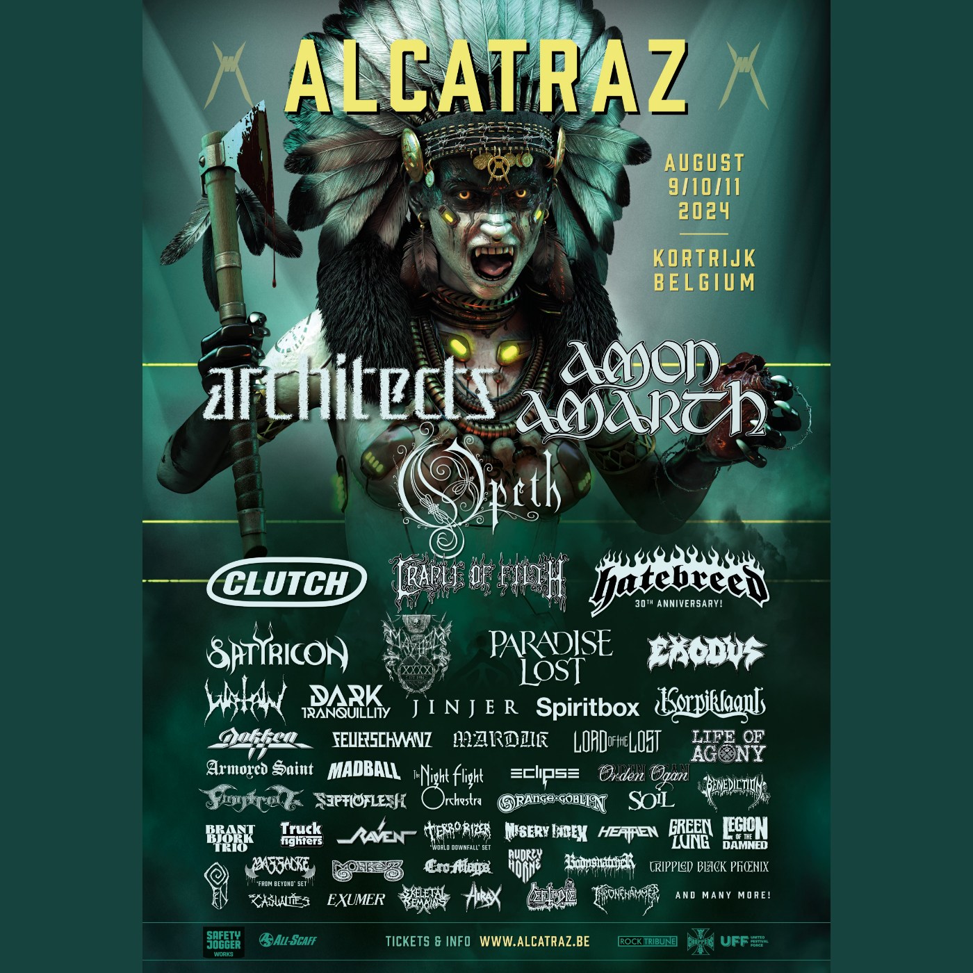 Alcatraz Festival 2024 maakt spectaculaire line-up bekend: Eerste 50 acts onthuld!